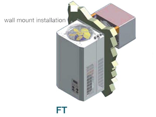 Monoblock Refrigeration Through Wall Chiller Unit, FTM009G001 | Cold Room Parts by MTCSS