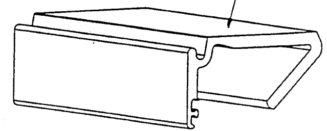 Fermod Cold Room Under Door Guide Rail