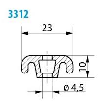 Fermod 3000 Series Gasket Cold Room Door Seal