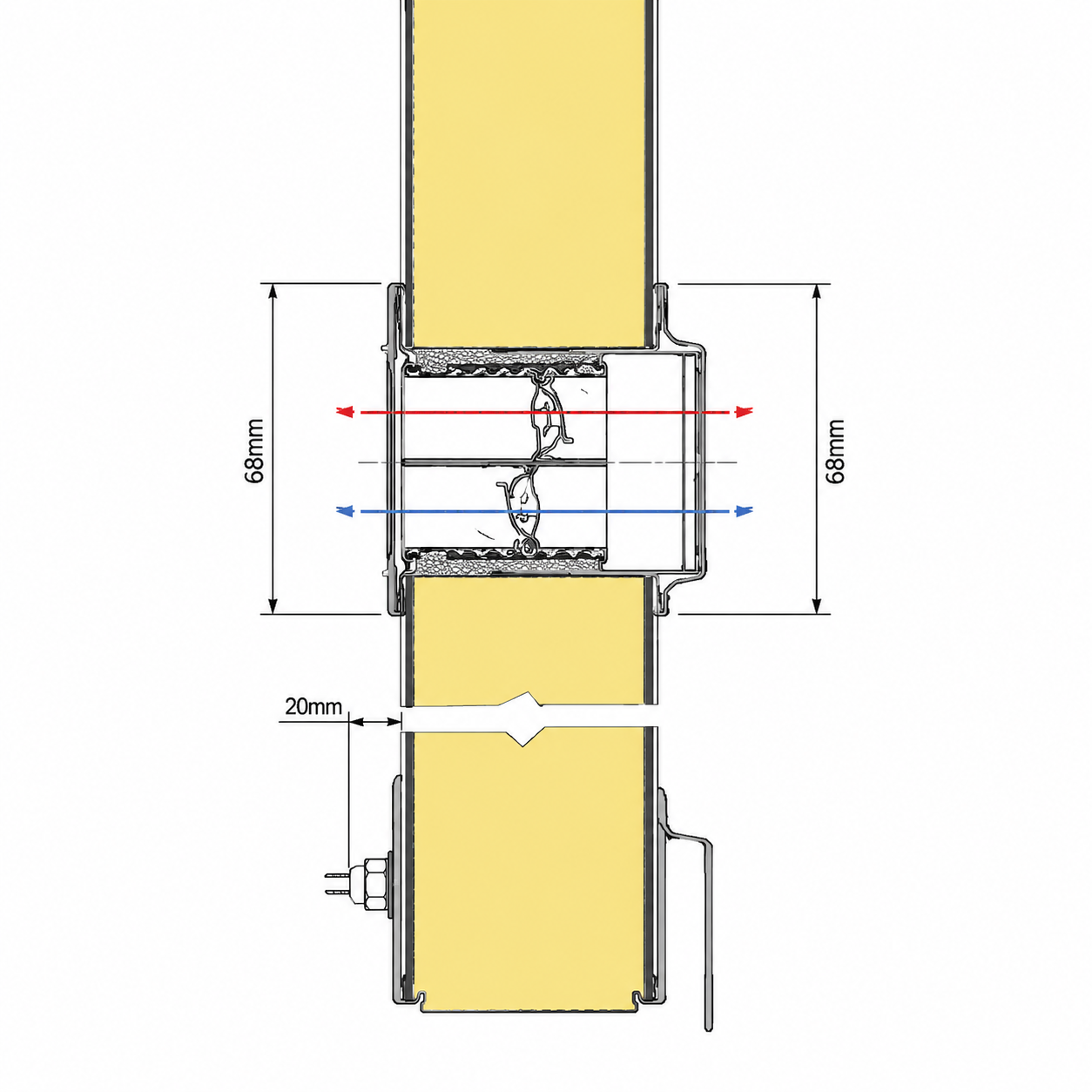 Fermod Cold Room Pressure Release Valve 2220