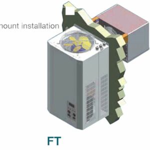 Monoblock Refrigeration Through Wall Freezer Unit, FTL003G011