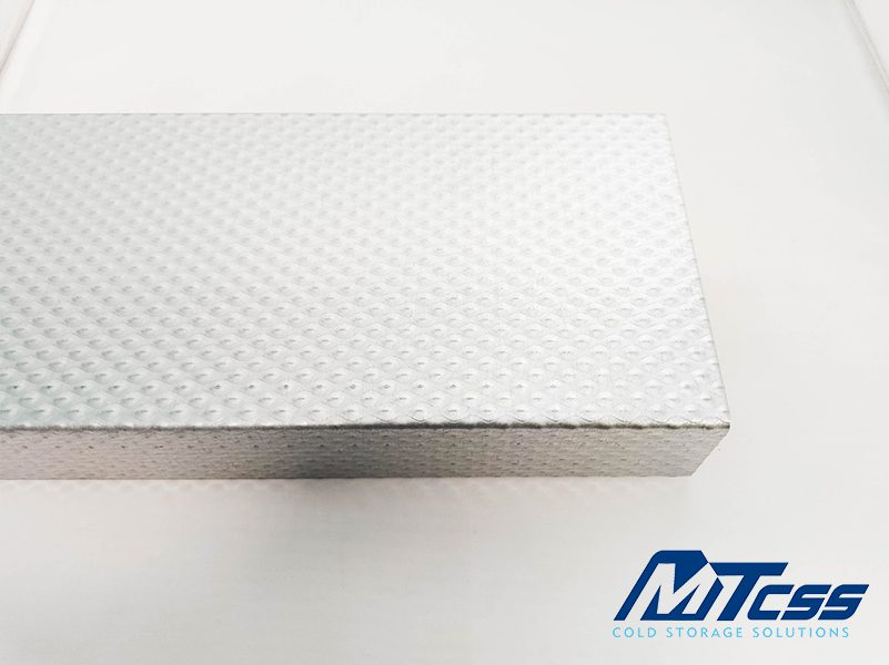 Cold Room Threshold Angled Plate - Rigidized Galv Steel