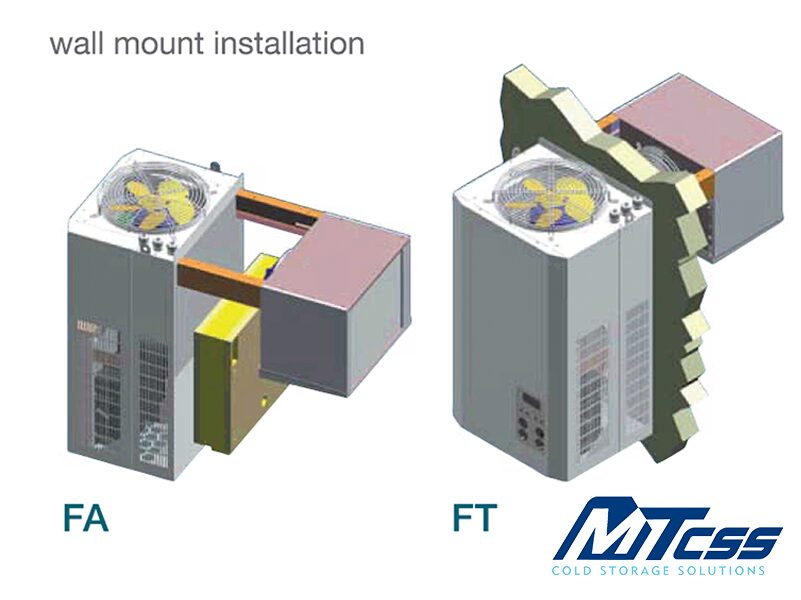 Freezer Monoblock Refrigeration Unit - Straddle - 16.3m³