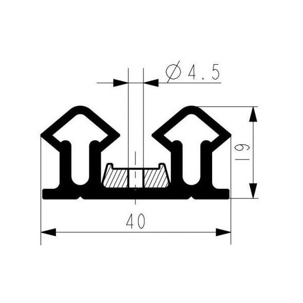 Fermod 3000 Series Gasket Cold Room Door Seal