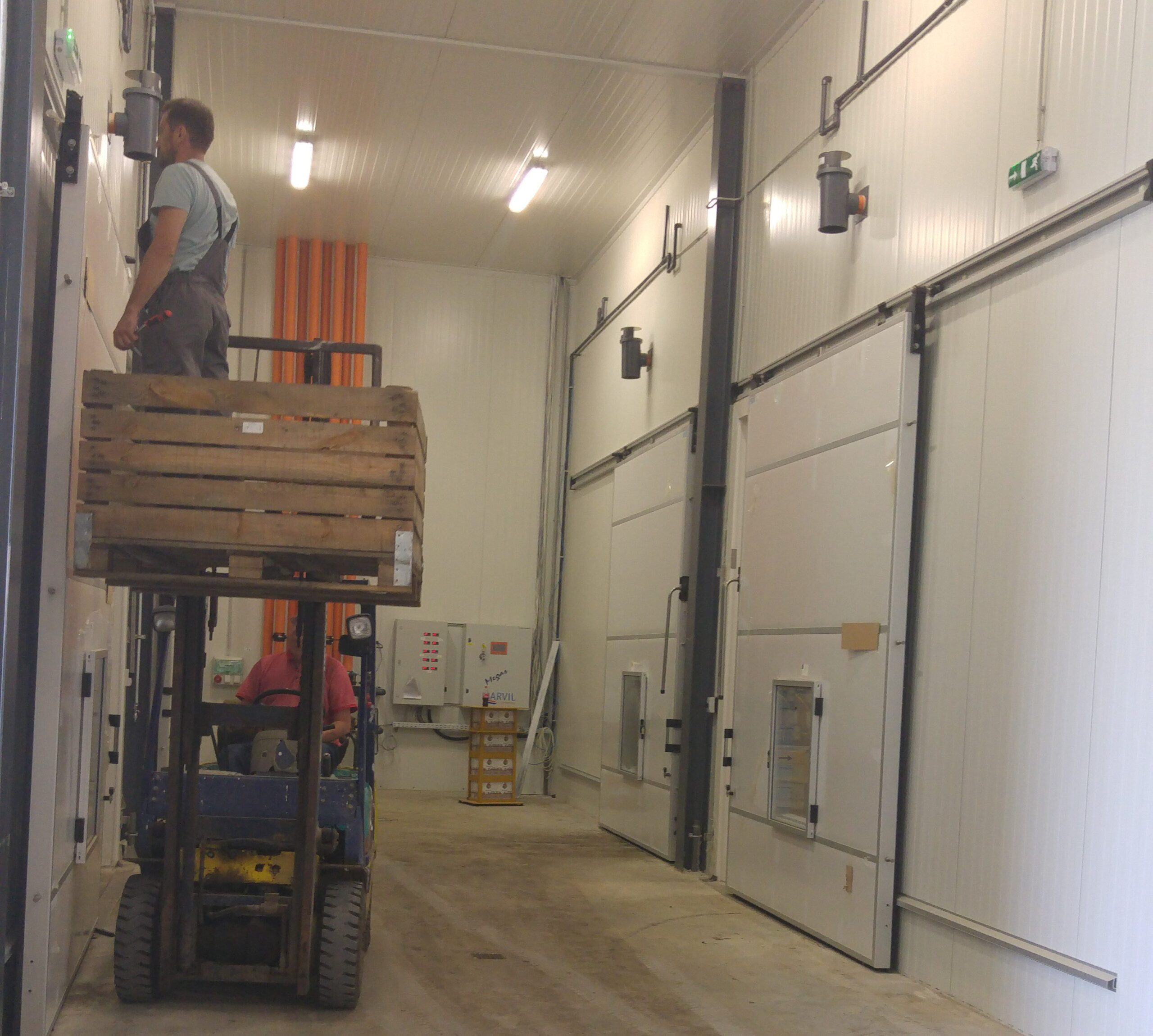 Controlled Atmospheric Doors for Warehouse in Hungary