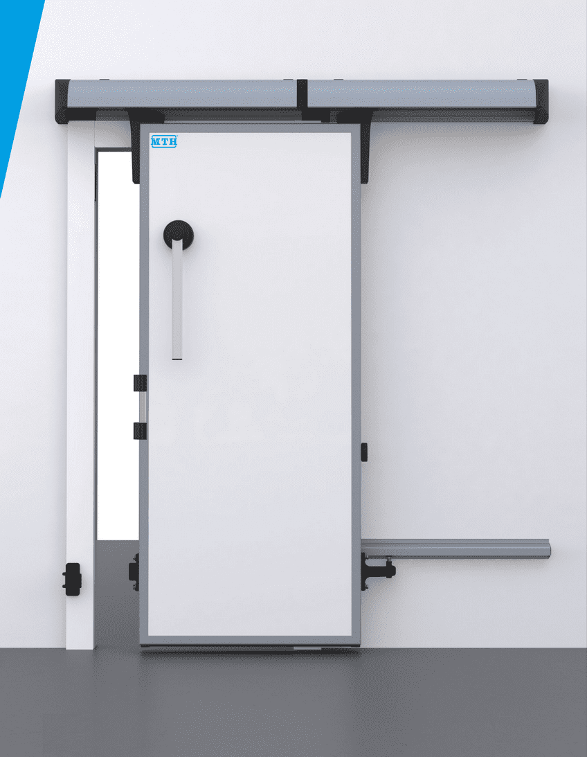 Sliding Chiller Cold Room Door 480TN Left Hand 1200mm x 2100mm