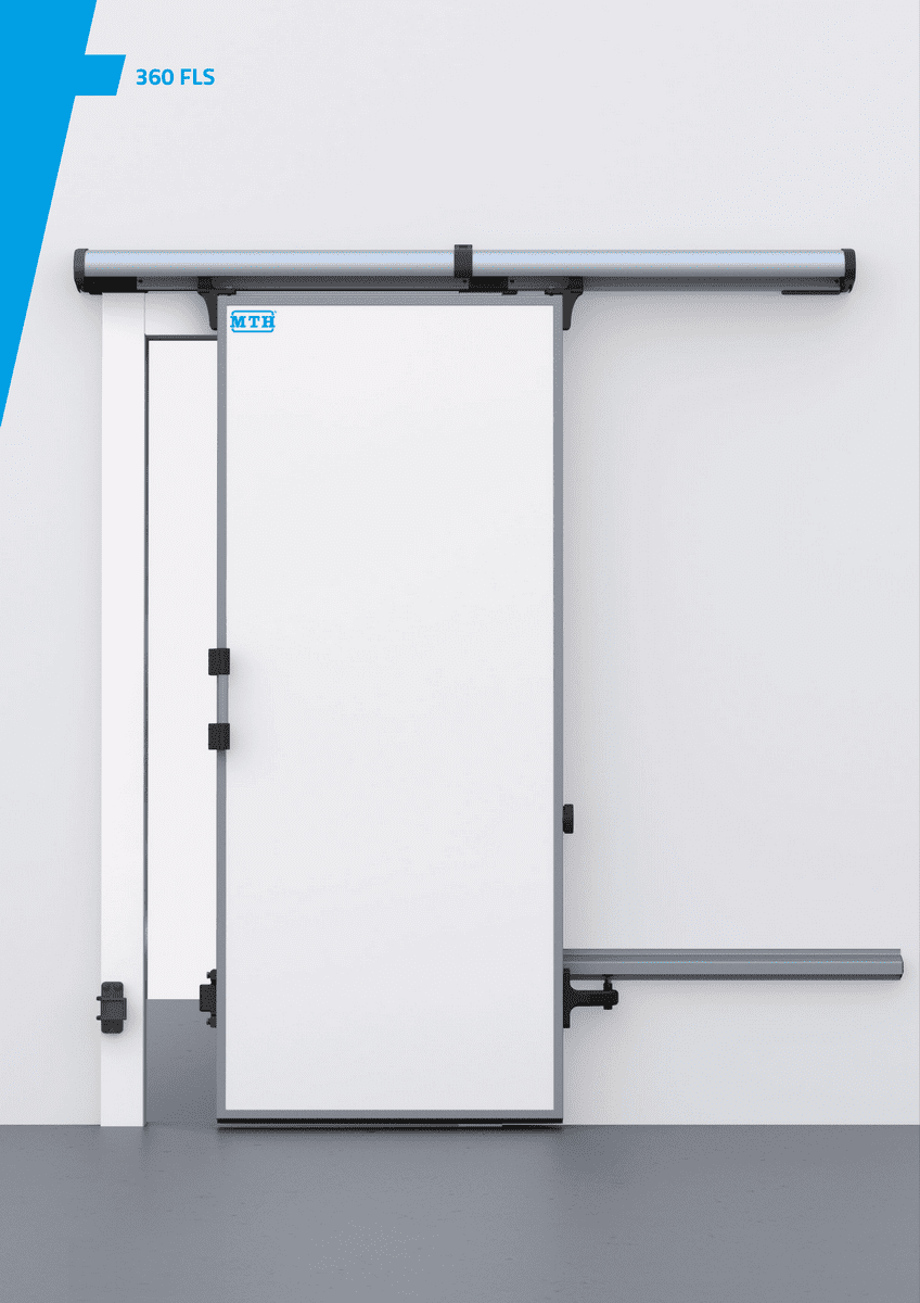MTH 360FLS Chiller Sliding Cold Room Door 900mm x 2000mm clear opening