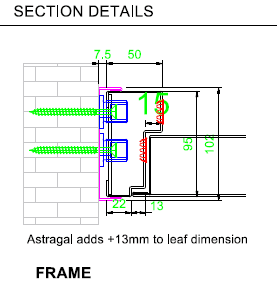 Fire Rated Door - 1 Hour (New but returned)