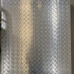 Ramp 5 Bar Treadplate Aluminium 1350mm x 900mm x 100mm (l x w x h)
